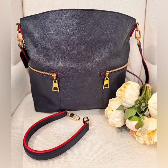 Handbags - SOLD-Louis Vuitton Monogram Empreinte Melie hobo